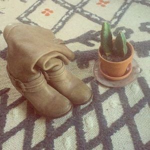 Frye Carmen harness tall boots